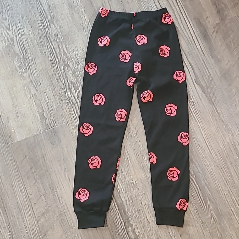 Halloween Creepy Doll with Roses Pajama Set Size 7